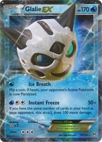 Glalie EX - XY - BREAKthrough - Pokemon card