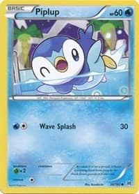 Piplup - XY - BREAKthrough - Pokemon card