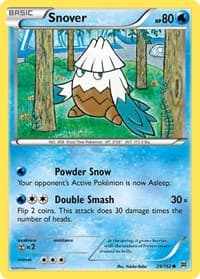 Snover - XY - BREAKthrough - Pokemon card