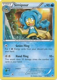 Simipour - XY - BREAKthrough - Pokemon card