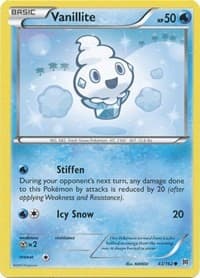 Vanillite - XY - BREAKthrough - Pokemon card