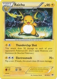 Raichu - XY - BREAKthrough - Pokemon card