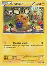 Dedenne - XY - BREAKthrough - Pokemon card