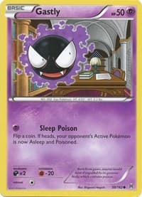 Gastly - XY - BREAKthrough - Pokemon card