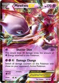 Mewtwo EX (62) - XY - BREAKthrough - Pokemon card