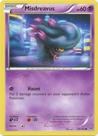 Misdreavus - XY - BREAKthrough - Pokemon card