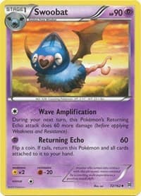 Swoobat - XY - BREAKthrough - Pokemon card