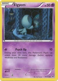 Elgyem - XY - BREAKthrough - Pokemon card