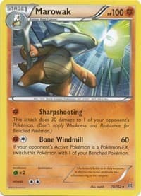 Marowak - XY - BREAKthrough - Pokemon card