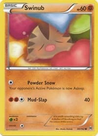 Swinub - XY - BREAKthrough - Pokemon card