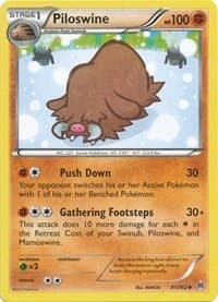 Piloswine - XY - BREAKthrough - Pokemon card