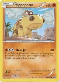 Hippopotas - XY - BREAKthrough - Pokemon card