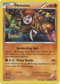 Meloetta - XY - BREAKthrough - Pokemon card