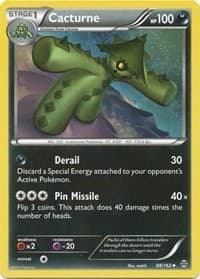 Cacturne - XY - BREAKthrough - Pokemon card