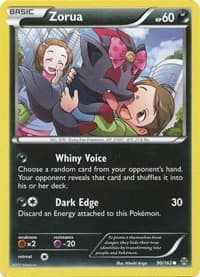 Zorua (90) - XY - BREAKthrough - Pokemon card