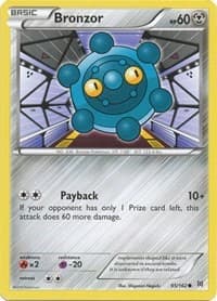 Bronzor - XY - BREAKthrough - Pokemon card