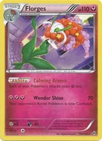 Florges - XY - BREAKthrough - Pokemon card