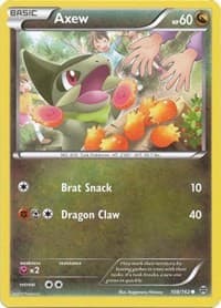 Axew (108) - XY - BREAKthrough - Pokemon card