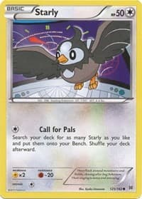 Starly - XY - BREAKthrough - Pokemon card