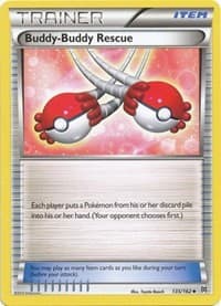 Buddy-Buddy Rescue - XY - BREAKthrough - Pokemon card