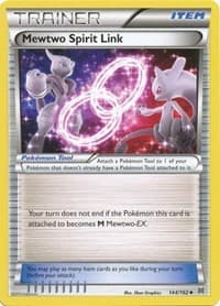 Mewtwo Spirit Link - XY - BREAKthrough - Pokemon card