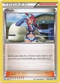 Skyla - XY - BREAKthrough - Pokemon card