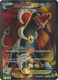 Houndoom EX (Full Art) - XY - BREAKthrough - Pokemon card