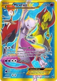 Mewtwo EX (163 Secret Full Art) - XY - BREAKthrough - Pokemon card