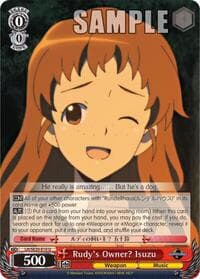 Rudy's Owner? Isuzu - LOG HORIZON - Weiss Schwarz card