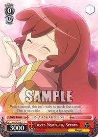 Loves Nyan-ta, Serara - LOG HORIZON - Weiss Schwarz card