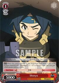 Shoryu - LOG HORIZON - Weiss Schwarz card
