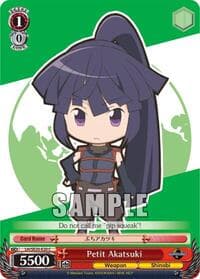 Petit Akatsuki - LOG HORIZON - Weiss Schwarz card