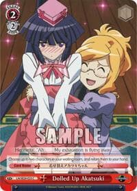 Dolled Up Akatsuki - LOG HORIZON - Weiss Schwarz card