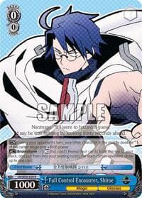 Full Control Encounter, Shiroe - LOG HORIZON - Weiss Schwarz card
