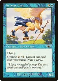Keeneye Aven - Legions - Magic: The Gathering card