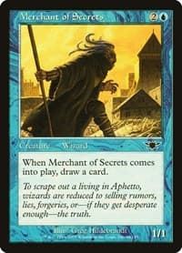 Merchant of Secrets - Legions - Magic: The Gathering card