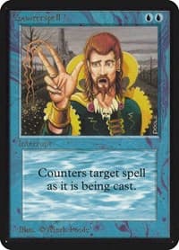 Counterspell - Alpha Edition - Magic: The Gathering card