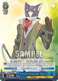 Everyone's Group Leader, Nyan-ta - LOG HORIZON - Weiss Schwarz card