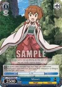 Minori - LOG HORIZON - Weiss Schwarz card