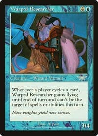 Warped Researcher - Legions - Magic: The Gathering card