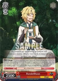 Rundellhaus (Alternate Foil) - LOG HORIZON - Weiss Schwarz card