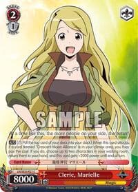 Cleric, Marielle (Alternate Art Foil) - LOG HORIZON - Weiss Schwarz card