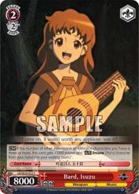 Bard, Isuzu (Alternate Art Foil) - LOG HORIZON - Weiss Schwarz card