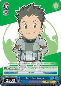 Petit Naotsugu (Alternate Art Foil) - LOG HORIZON - Weiss Schwarz card