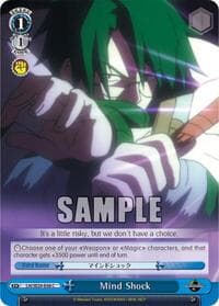 Mind Shock (Alternate Foil) - LOG HORIZON - Weiss Schwarz card