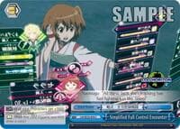 Simplified Full Control Encounter (Alternate Art Foil) - LOG HORIZON - Weiss Schwarz card