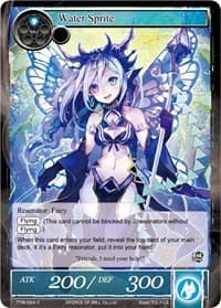 Water Sprite - The Twilight Wanderer - Force of Will card
