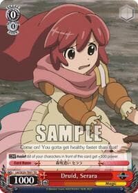 Druid, Serara - LOG HORIZON - Weiss Schwarz card