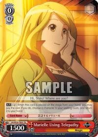 Marielle Using Telepathy - LOG HORIZON - Weiss Schwarz card