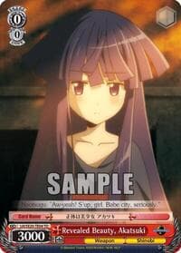 Revealed Beauty, Akatsuki - LOG HORIZON - Weiss Schwarz card